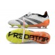 Adidas Predator Foldover Tongue Elite FG Bianco Nero Arancione