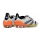 Adidas Predator Foldover Tongue Elite FG Bianco Nero Arancione