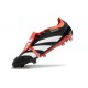 Adidas Predator Foldover Tongue Elite FG Nero Core Bianco Rosso Solare