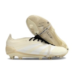 Adidas Predator Foldover Tongue Elite FG Beige Nero