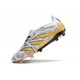 Adidas Predator Foldover Tongue Elite FG Bianco Nero Core Oro Met