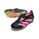 Adidas Predator Foldover Tongue Elite FG Nero Rosa