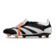 Adidas Predator Foldover Tongue Elite FG Nero Bianco Arancio