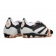 Adidas Predator Foldover Tongue Elite FG Nero Bianco Arancio