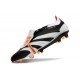 Adidas Predator Foldover Tongue Elite FG Nero Bianco Arancio