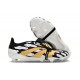 Adidas Predator Foldover Tongue Elite FG Nero Bianco Oro