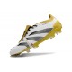 Adidas Predator Foldover Tongue Elite FG Bianco Oro Argento