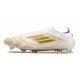 adidas F50 Elite Senza Lacci FG Nuovo Ftwr Bianco Oro Met Ftwr Bianco