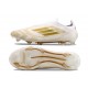 adidas F50 Elite Senza Lacci FG Nuovo Ftwr Bianco Oro Met Ftwr Bianco