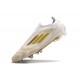 adidas F50 Elite Senza Lacci FG Nuovo Ftwr Bianco Oro Met Ftwr Bianco