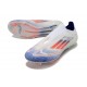 adidas F50 Elite Senza Lacci FG Nuovo Ftwr Bianco Rosso Solare Blu Lucido