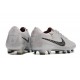 Nike Tiempo Legend X Elite FG Scarpe Calcio Grigio Atmosfera Nero