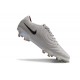 Nike Tiempo Legend X Elite FG Scarpe Calcio Grigio Atmosfera Nero