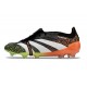 Adidas Predator Foldover Tongue Elite FG Nero Bianco Arancio Verde