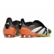 Adidas Predator Foldover Tongue Elite FG Nero Bianco Arancio Verde