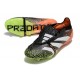 Adidas Predator Foldover Tongue Elite FG Nero Bianco Arancio Verde