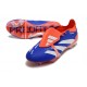 Adidas Predator Foldover Tongue Elite FG Blu Bianco Rosso