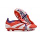 Adidas Predator Foldover Tongue Elite FG Rosso Bianco