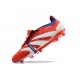 Adidas Predator Foldover Tongue Elite FG Rosso Bianco