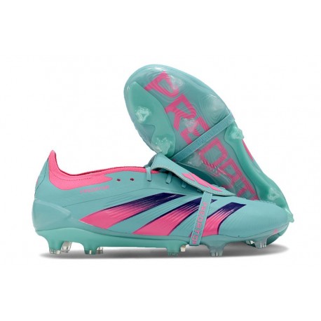 Adidas Predator Foldover Tongue Elite FG Blu Rosa