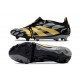 Adidas Predator Foldover Tongue Elite FG Nero Core Oro Met