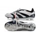 Adidas Predator Foldover Tongue Elite FG Argento Nero