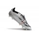 Adidas Predator Foldover Tongue Elite FG Argento Nero