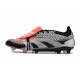 Adidas Predator Foldover Tongue Elite FG Nero Argento Rosso