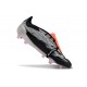 Adidas Predator Foldover Tongue Elite FG Nero Argento Rosso