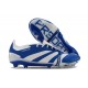 Adidas Predator Foldover Tongue Elite FG Blu Bianco