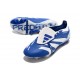 Adidas Predator Foldover Tongue Elite FG Blu Bianco