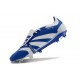 Adidas Predator Foldover Tongue Elite FG Blu Bianco