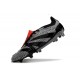 Adidas Predator Foldover Tongue Elite FG Nero Grigio Rosso