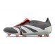 Adidas Predator Foldover Tongue Elite FG Nero Bianco Rosso