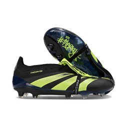 Adidas Predator Foldover Tongue Elite FG Nero Verde