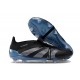 Adidas Predator Foldover Tongue Elite FG Nero Blu