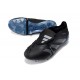 Adidas Predator Foldover Tongue Elite FG Nero Blu