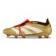 Adidas Predator Foldover Tongue Elite FG Oro Met Bianco Rosso