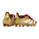 Adidas Predator Foldover Tongue Elite FG Oro Met Bianco Rosso