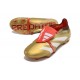 Adidas Predator Foldover Tongue Elite FG Oro Met Bianco Rosso