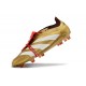 Adidas Predator Foldover Tongue Elite FG Oro Met Bianco Rosso