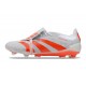 Adidas Predator Foldover Tongue Elite FG Grigio Rosso