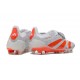 Adidas Predator Foldover Tongue Elite FG Grigio Rosso