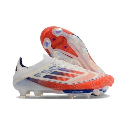 adidas F50+ Elite FG Scarpa Ftwr Bianco Rosso Solare Blu Lucido