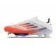 adidas F50+ Elite FG Scarpa Ftwr Bianco Rosso Solare Blu Lucido