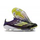 adidas F50+ Elite FG Scarpa Unity Viola Bianco Limone Lucido