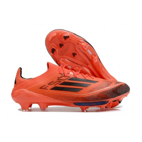 adidas F50+ Elite FG Scarpa Turbo Nero Aurora Platin Met