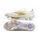 adidas F50+ Elite FG Scarpa Ftwr Bianco Oro Met Ftwr Bianco