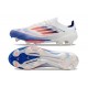 adidas F50+ Elite FG Scarpa Bianco Blu Lucido Rosso Solare