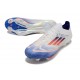 adidas F50+ Elite FG Scarpa Bianco Blu Lucido Rosso Solare